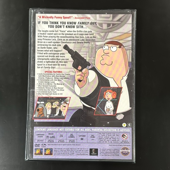NEW: Family Guy Presents Blue Harvest - DVD - Picture 2 of 3